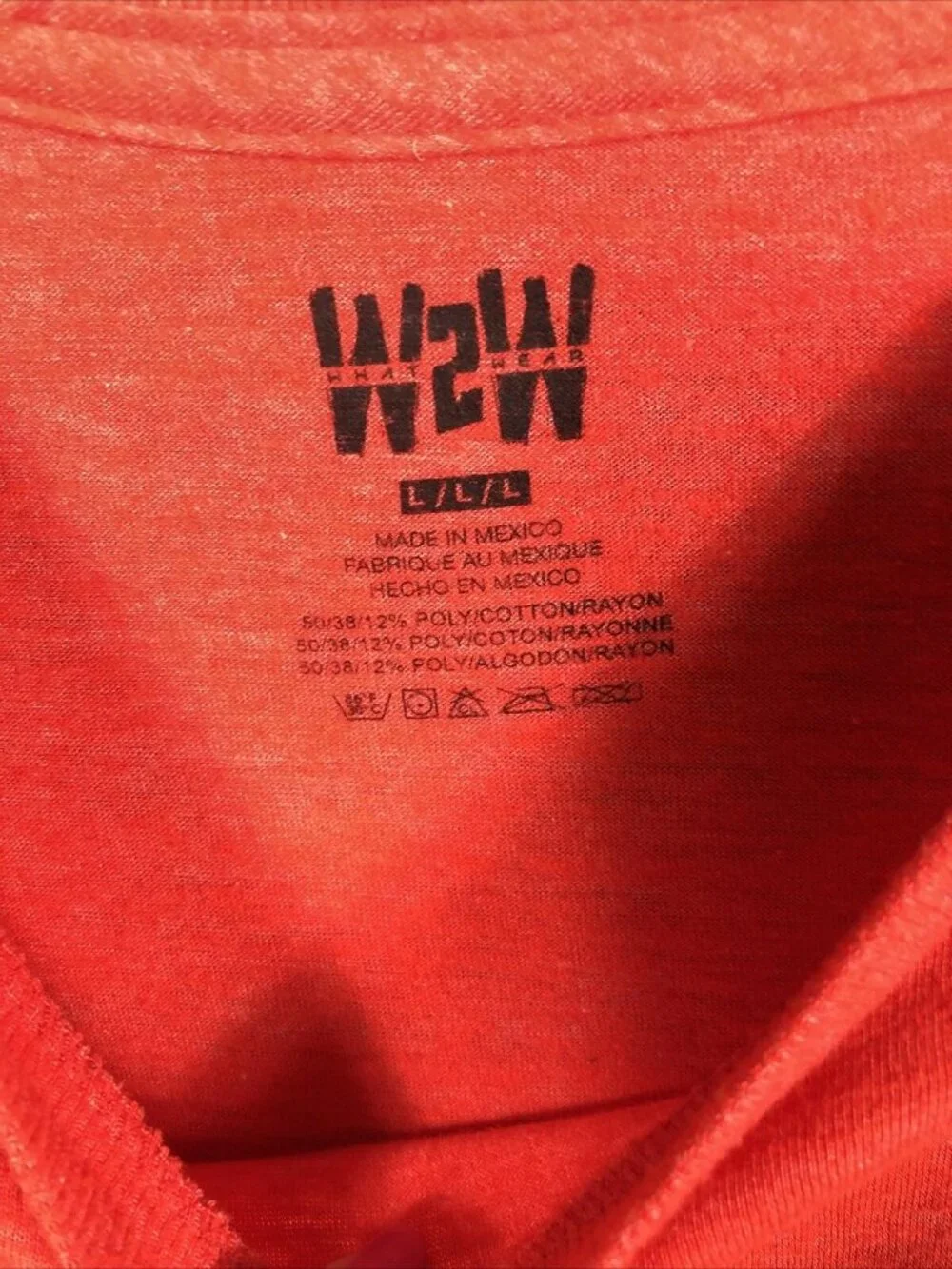 W2W T Shirt Men’s Indian Wild Spirit Red Biker Shirt Size Adult Large￼ - Picture 3 of 10